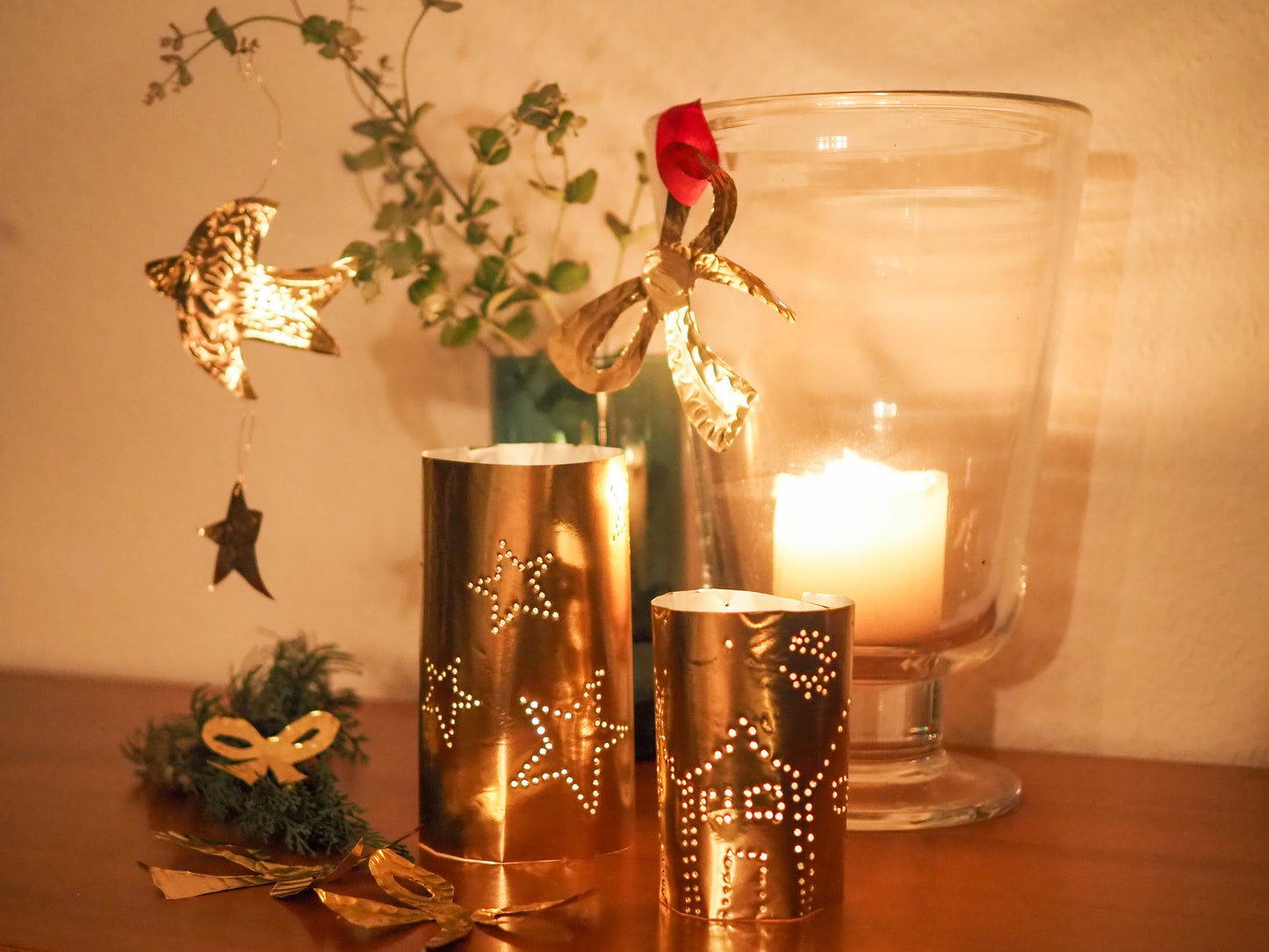 4th of December 2025, 6.30pm - Christmas Craft Workshop at Canteena in Sale - Brass Foil Crafts