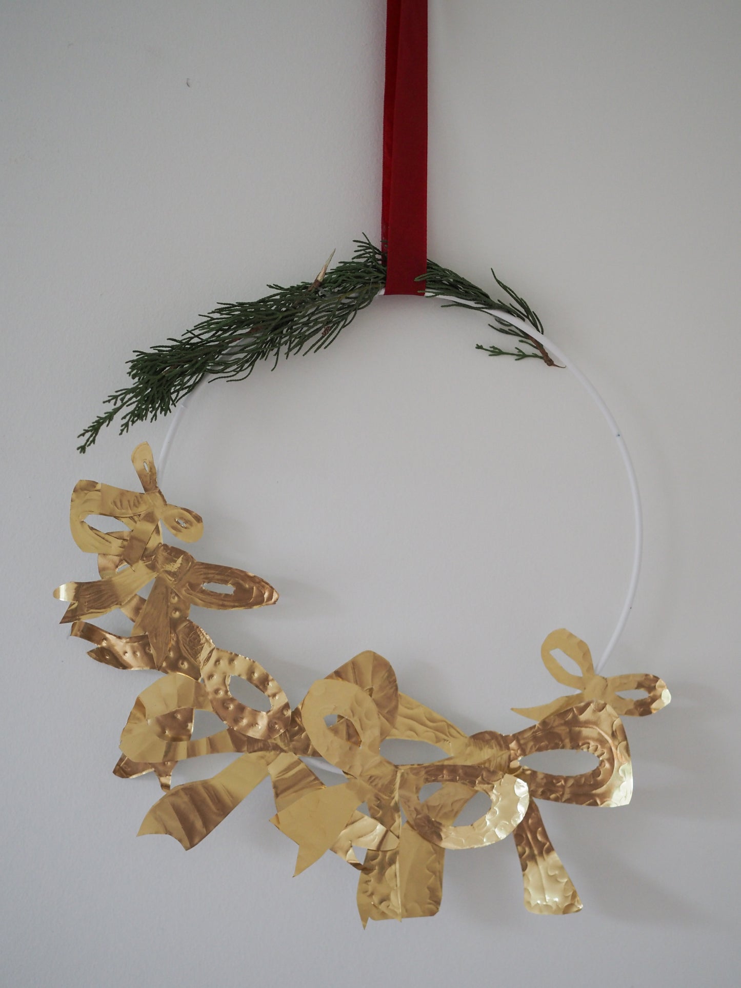 4th of December 2025, 6.30pm - Christmas Craft Workshop at Canteena in Sale - Brass Foil Crafts