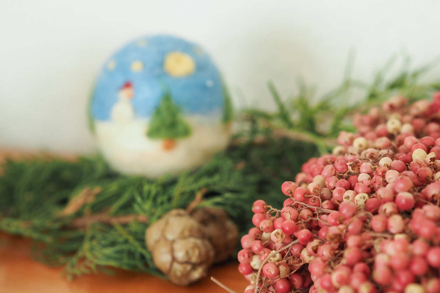 27th of November 2025, 6.30pm - Christmas Craft Workshop at Canteena in Sale - Needle felted baubles