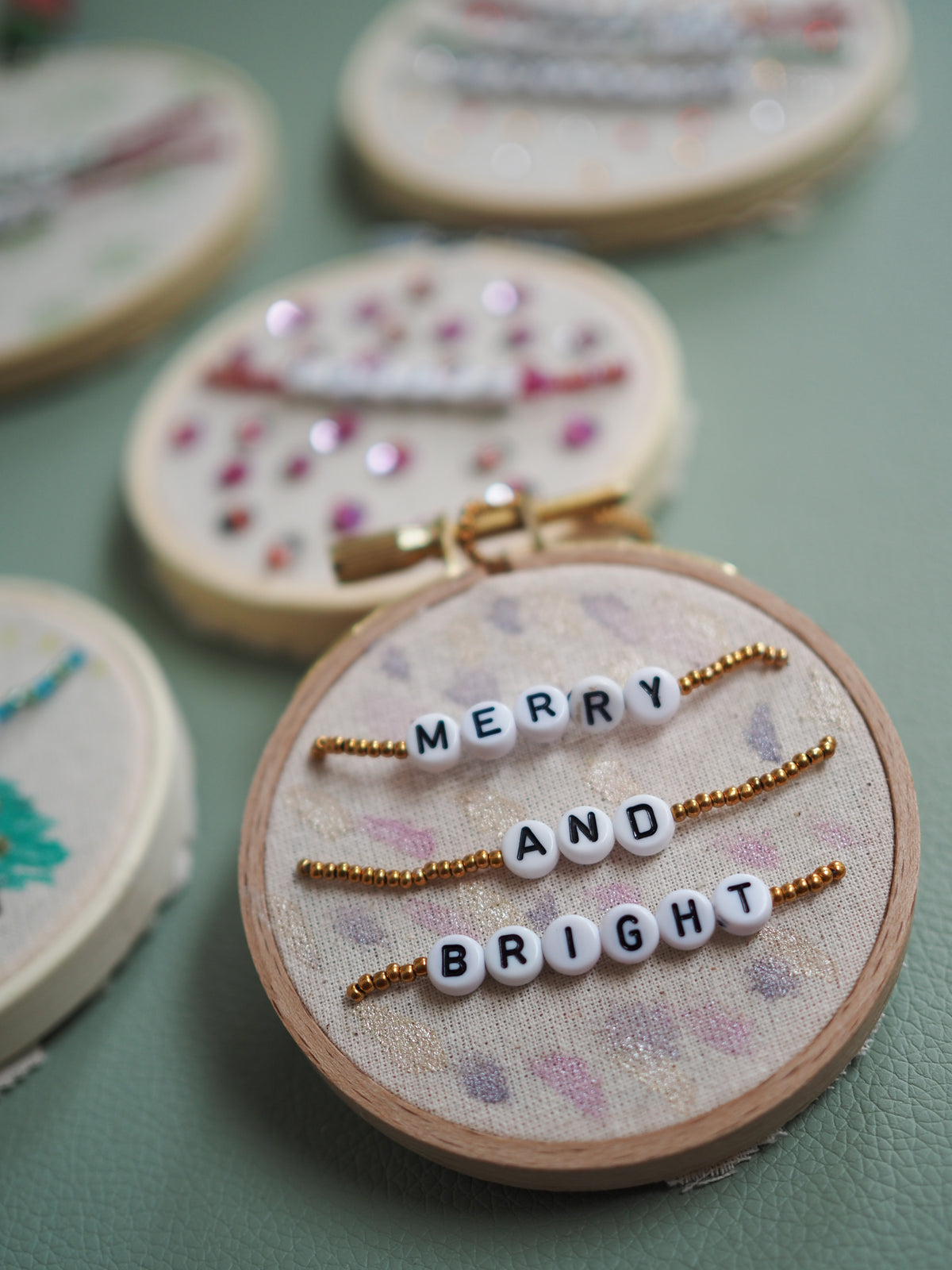 Tuesday, 1st of December 2026, 6.30pm - Christmas Craft Workshop at Canteena in Sale - Hoop Ornaments