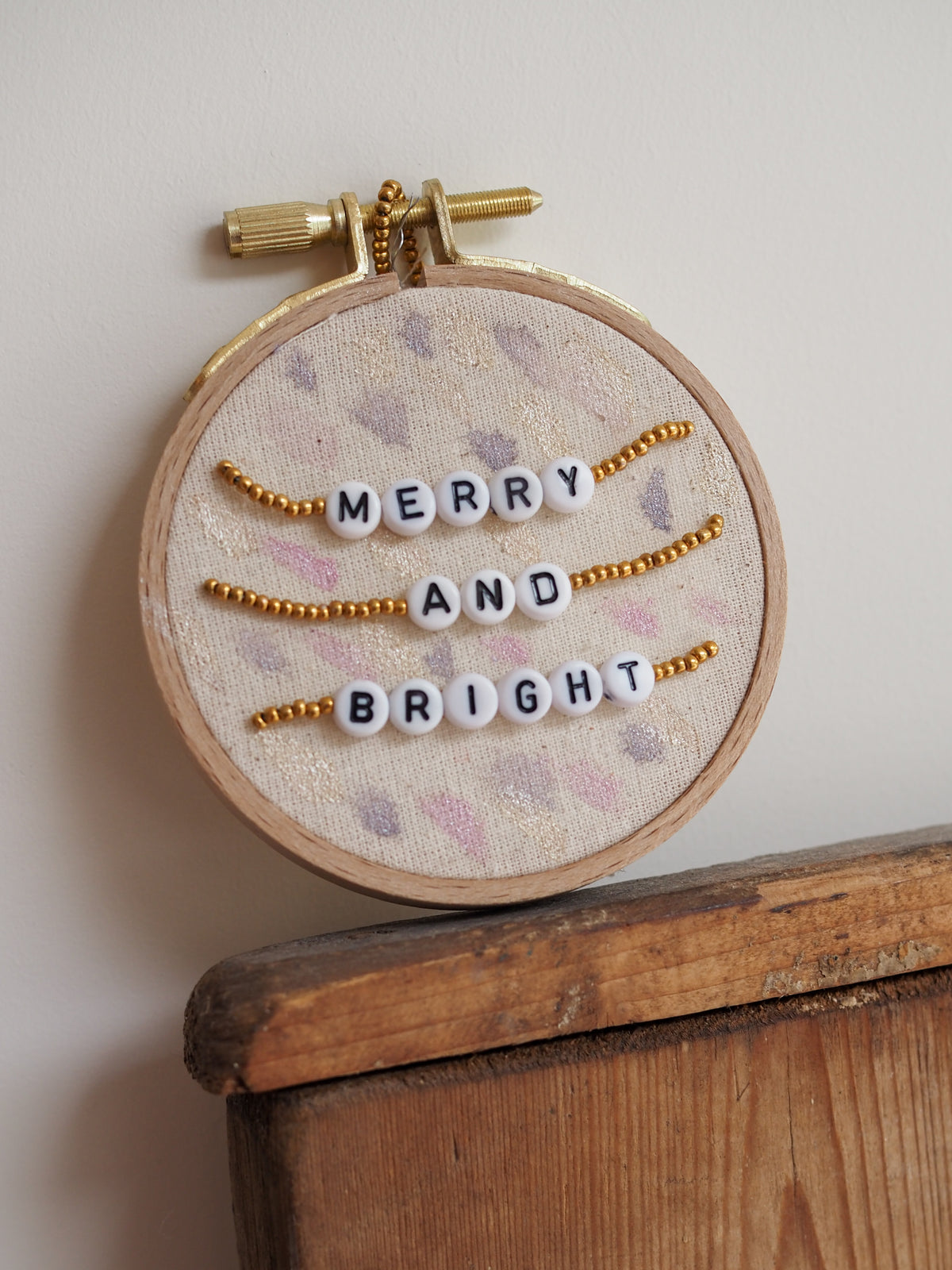 Tuesday, 1st of December 2026, 6.30pm - Christmas Craft Workshop at Canteena in Sale - Hoop Ornaments